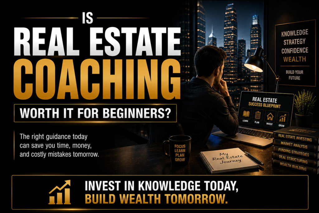 Is Real Estate Coaching Worth It for Beginners?