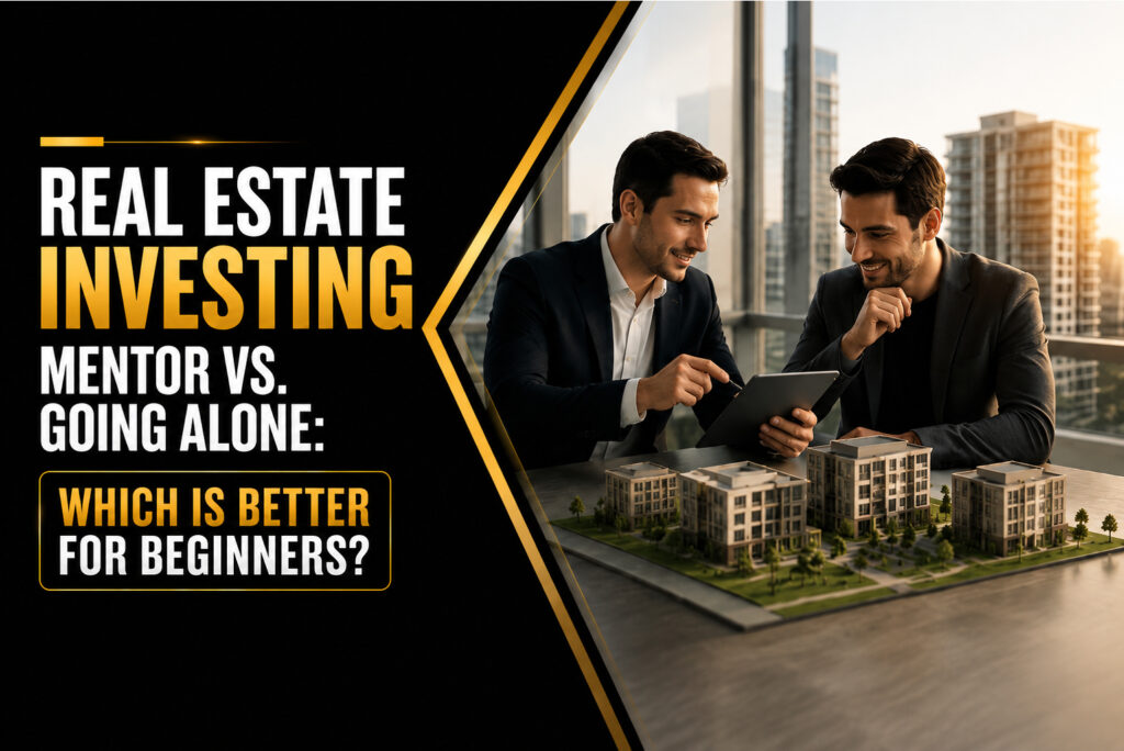 Real Estate Investing Mentor vs. Going Alone: Which Is Better for Beginners?