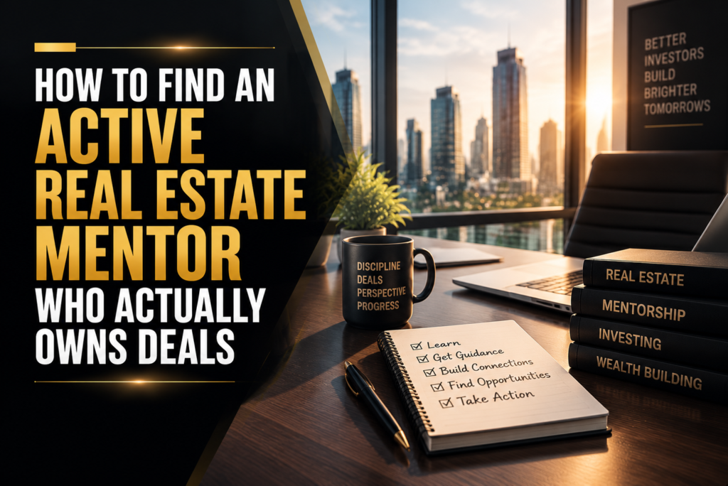 How to Find an Active Real Estate Mentor Who Actually Owns Deals